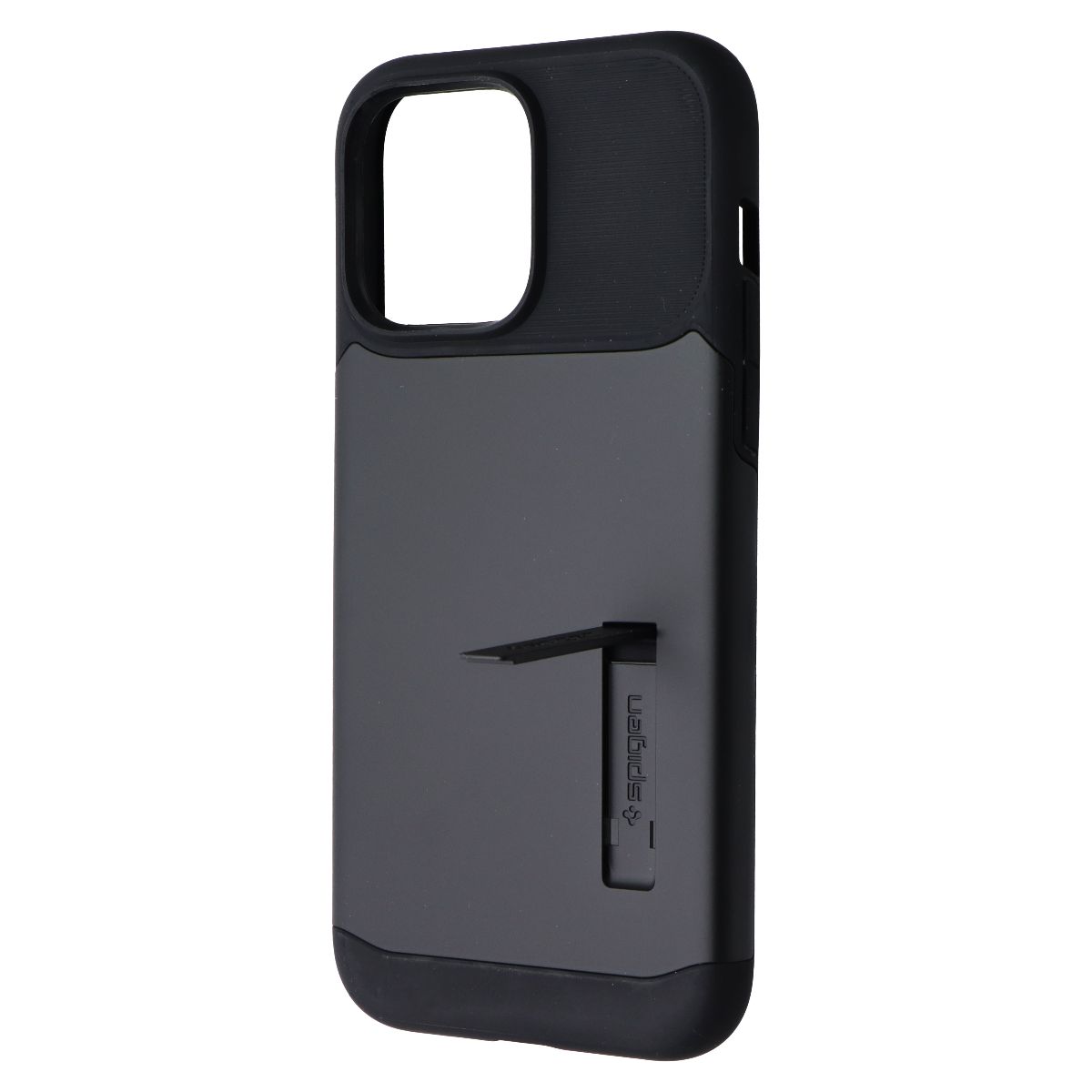Spigen Slim Armor Series Case with Kickstand for Apple iPhone 14 Pro Max - Black Cell Phone - Cases, Covers & Skins Spigen - Simple Cell Bulk Wholesale Pricing - USA Seller