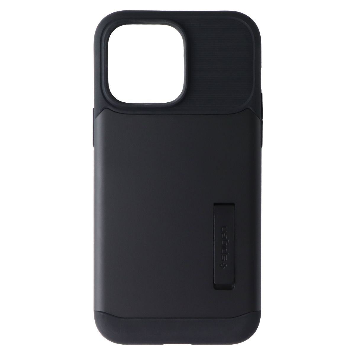 Spigen Slim Armor Series Case with Kickstand for Apple iPhone 14 Pro Max - Black Cell Phone - Cases, Covers & Skins Spigen - Simple Cell Bulk Wholesale Pricing - USA Seller