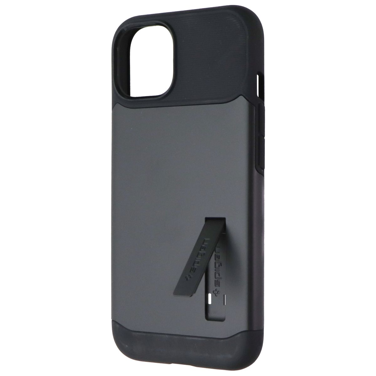Spigen Slim Armor Series Case with Kickstand for Apple iPhone 14 - Black Cell Phone - Cases, Covers & Skins Spigen - Simple Cell Bulk Wholesale Pricing - USA Seller