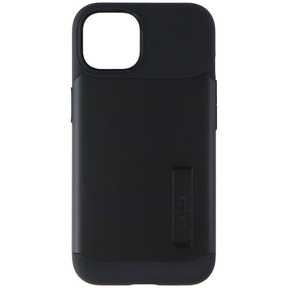 Spigen Slim Armor Series Case with Kickstand for Apple iPhone 14 - Black Cell Phone - Cases, Covers & Skins Spigen - Simple Cell Bulk Wholesale Pricing - USA Seller