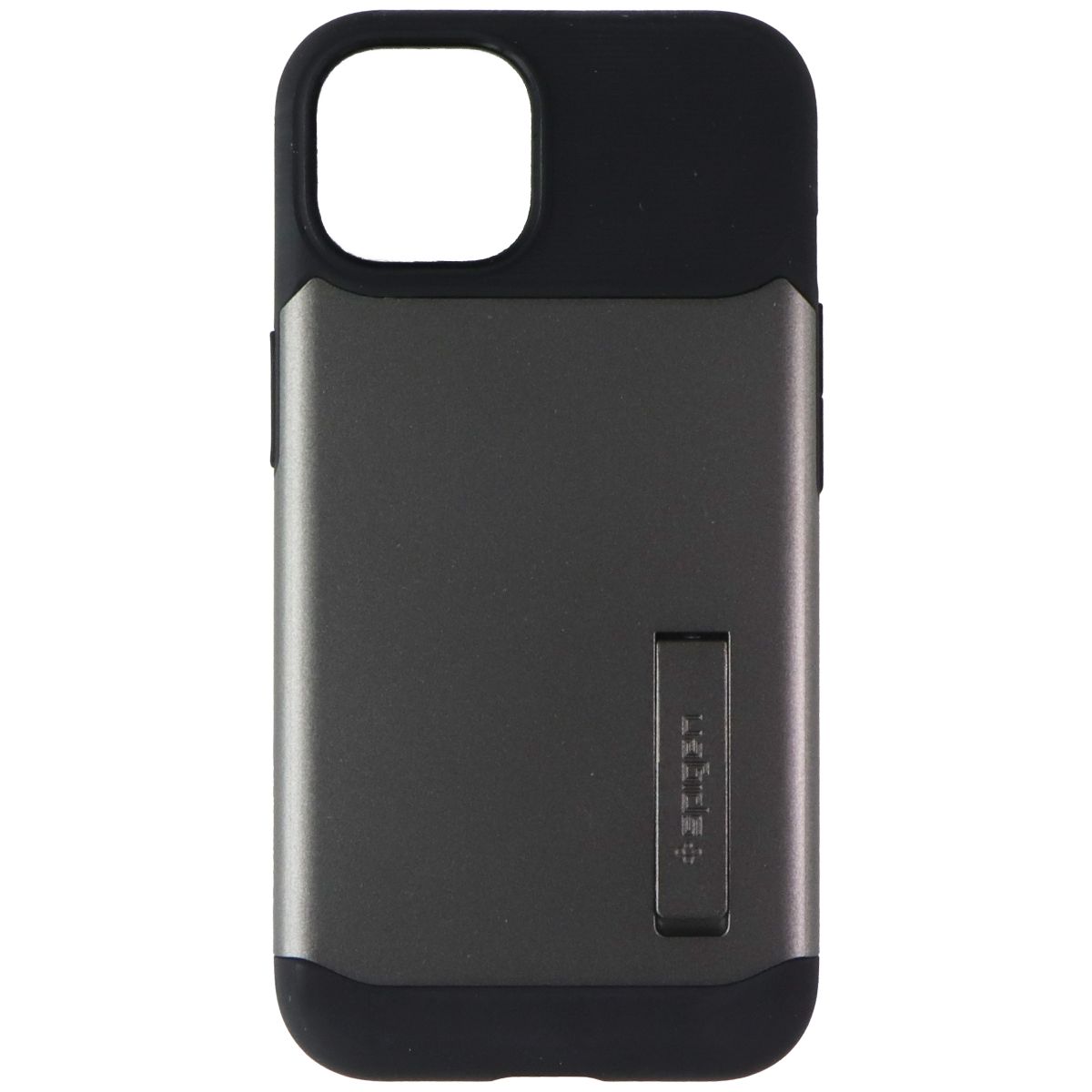 Spigen Slim Armor Series Case with Kickstand for Apple iPhone 14 - Gunmetal Cell Phone - Cases, Covers & Skins Spigen - Simple Cell Bulk Wholesale Pricing - USA Seller