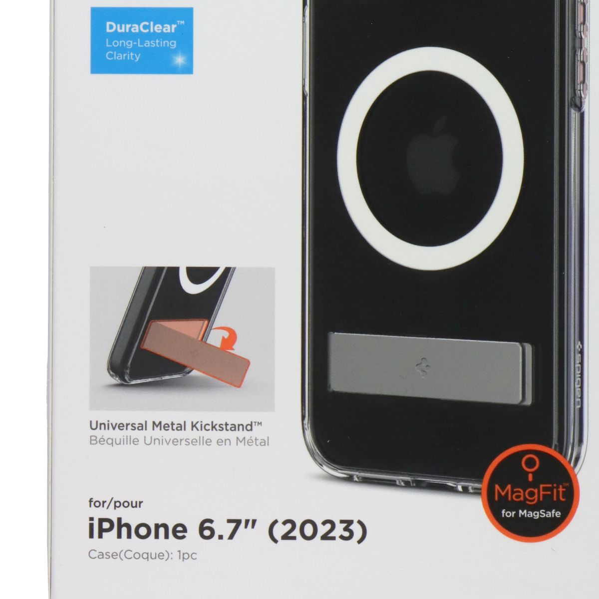 Spigen Slim Armor Essential S Case for MagSafe for Apple iPhone 15 Plus - Clear Cell Phone - Cases, Covers & Skins Spigen - Simple Cell Bulk Wholesale Pricing - USA Seller