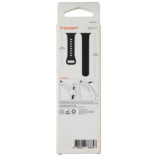 Spigen Silicone Band for Apple Watch Series (4/3/2/1) 40/38mm - Black Smart Watch Accessories - Watch Bands Spigen - Simple Cell Bulk Wholesale Pricing - USA Seller