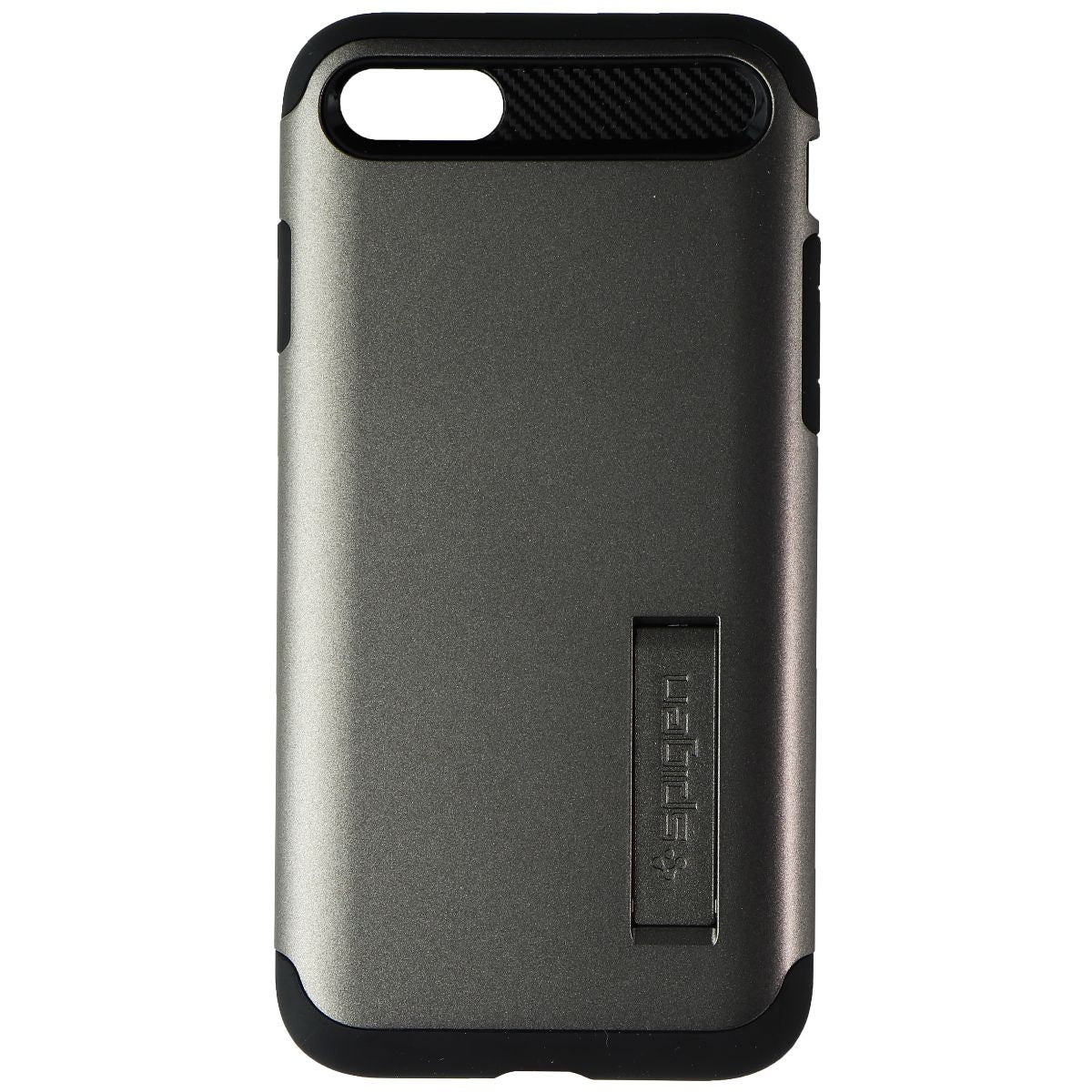 Spigen Slim Armor Series Case for Apple iPhone SE (2nd Gen) / 8 / 7 - Gunmetal Cell Phone - Cases, Covers & Skins Spigen - Simple Cell Bulk Wholesale Pricing - USA Seller
