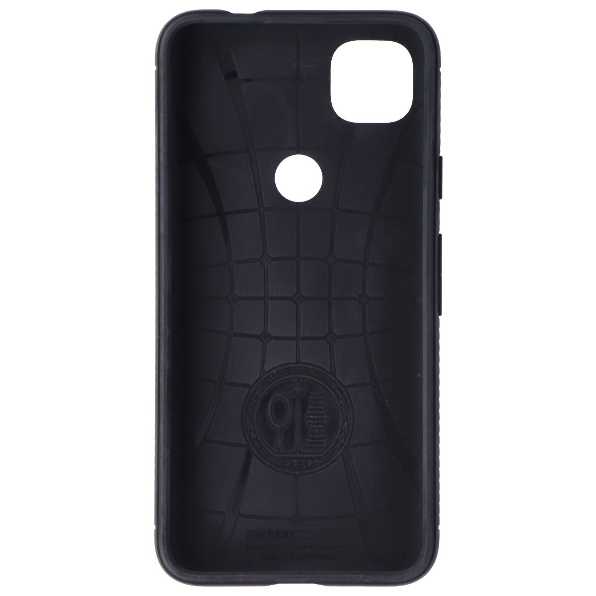 Spigen Rugged Armor Series Case for Google Pixel 4a - Matte Black Cell Phone - Cases, Covers & Skins Spigen - Simple Cell Bulk Wholesale Pricing - USA Seller