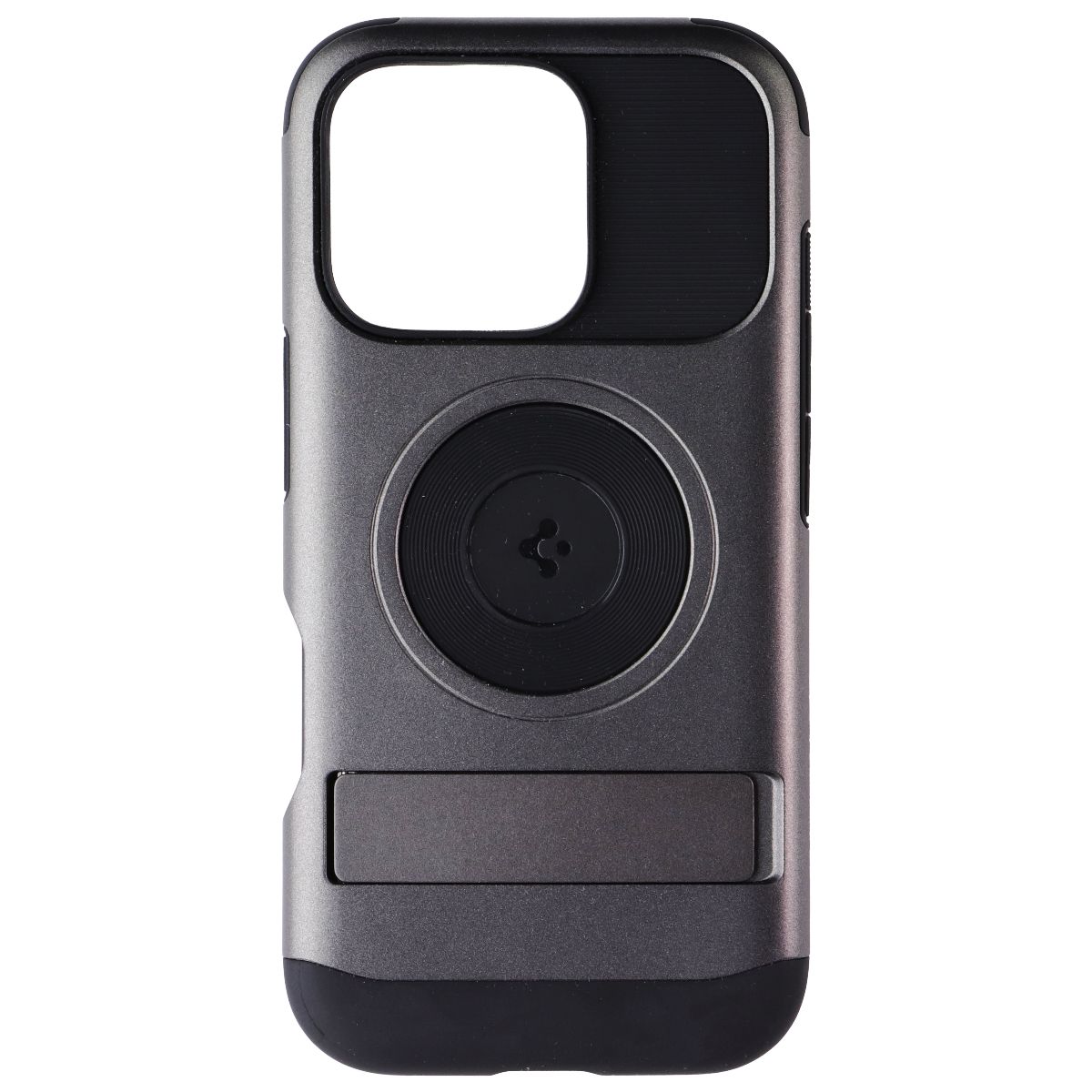 Spigen Slim Armor Kickstand Case for MagSafe for Apple iPhone 16 Pro - Gunmetal
