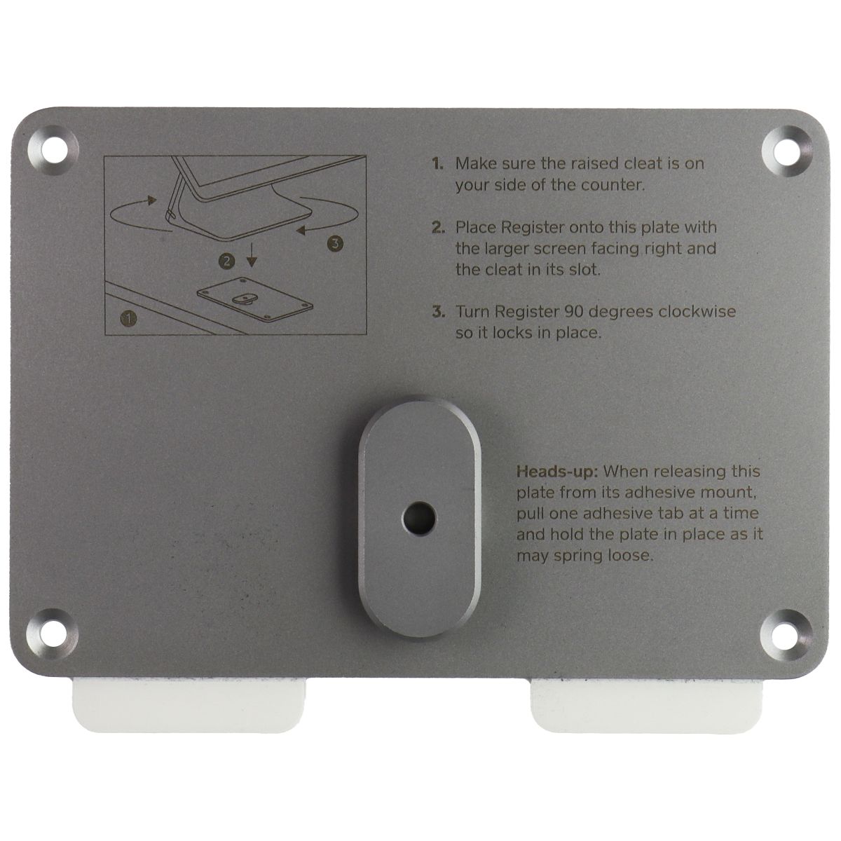 Accessory Kit for Square Register - Black (NO MOUNTING TOOLS) iPad/Tablet Accessories - Bundles Square    - Simple Cell Bulk Wholesale Pricing - USA Seller
