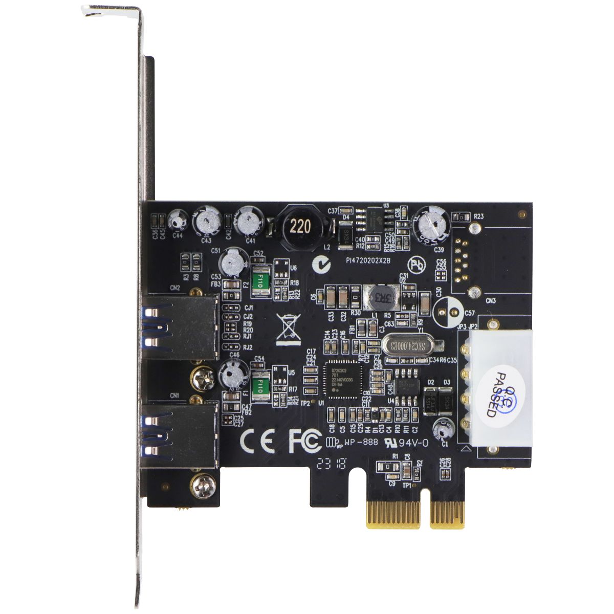 StarTech 2 Port PCI Express SuperSpeed (5Gbps) USB 3.0 Card w/UASP - LP4 Power Computer Parts - Internal Port Expansion Cards StarTech - Simple Cell Bulk Wholesale Pricing - USA Seller