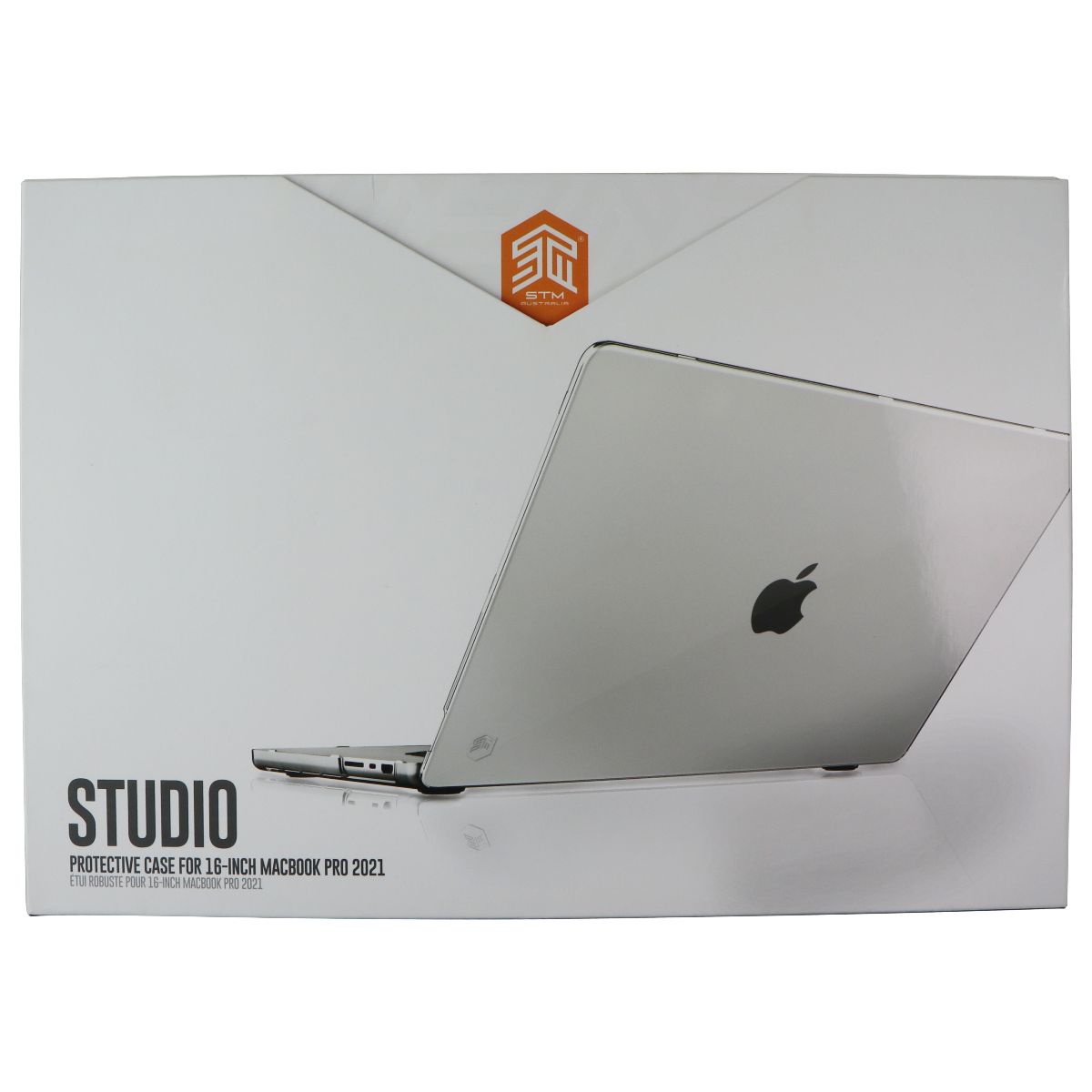 STM Studio Case for MacBook Pro 16-Inch 2021 - Clear Computer Accessories - Laptop Cases & Bags STM - Simple Cell Bulk Wholesale Pricing - USA Seller