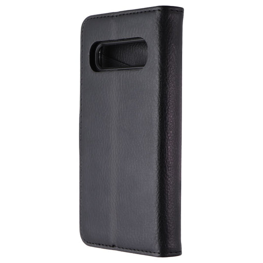 StrongNFree Moderna Plus Series 2-in-1 Wallet Case for Galaxy S10 - Black Cell Phone - Cases, Covers & Skins StrongNFree - Simple Cell Bulk Wholesale Pricing - USA Seller