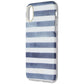 Sugar Paper Los Angeles Printed Case for Apple iPhone X - Blue/White Stripe Cell Phone - Cases, Covers & Skins Sugar Paper Los Angeles - Simple Cell Bulk Wholesale Pricing - USA Seller