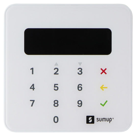 SumUp Plus Card Reader w/Bluetooth - NFC RFID Credit Card Reader for Smartphone Point of Sale Equipment - Credit Card Terminals, Readers SumUp    - Simple Cell Bulk Wholesale Pricing - USA Seller