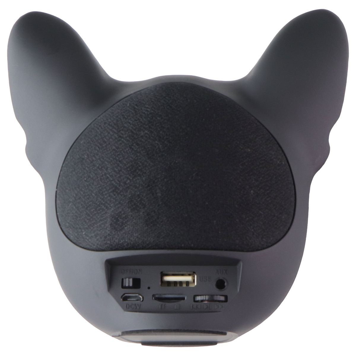 Sway Air Fitz Desktop Bluetooth Media Speaker - Black French Bulldog Home Multimedia - Home Speakers & Subwoofers Sway - Simple Cell Bulk Wholesale Pricing - USA Seller