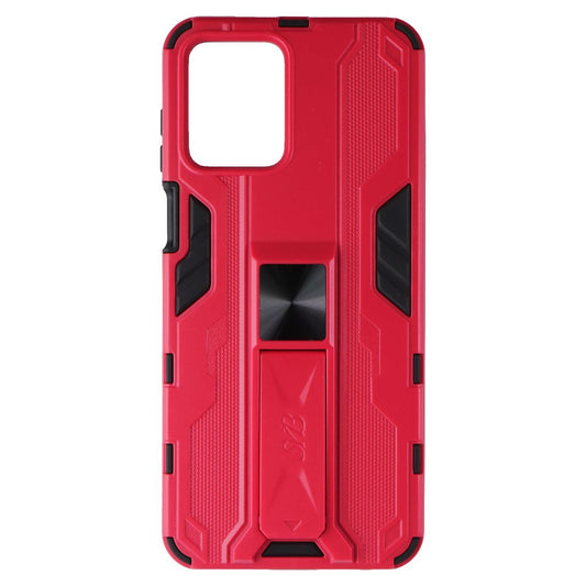SYB Rugged Kickstand Case for Motorola Moto G 5G (2023) - Red / Black Cell Phone - Cases, Covers & Skins SYB - Simple Cell Bulk Wholesale Pricing - USA Seller