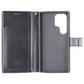 SYB Tech Accessory Folio Case for Samsung Galaxy S24 Ultra - Black Leather Cell Phone - Cases, Covers & Skins SYB - Simple Cell Bulk Wholesale Pricing - USA Seller