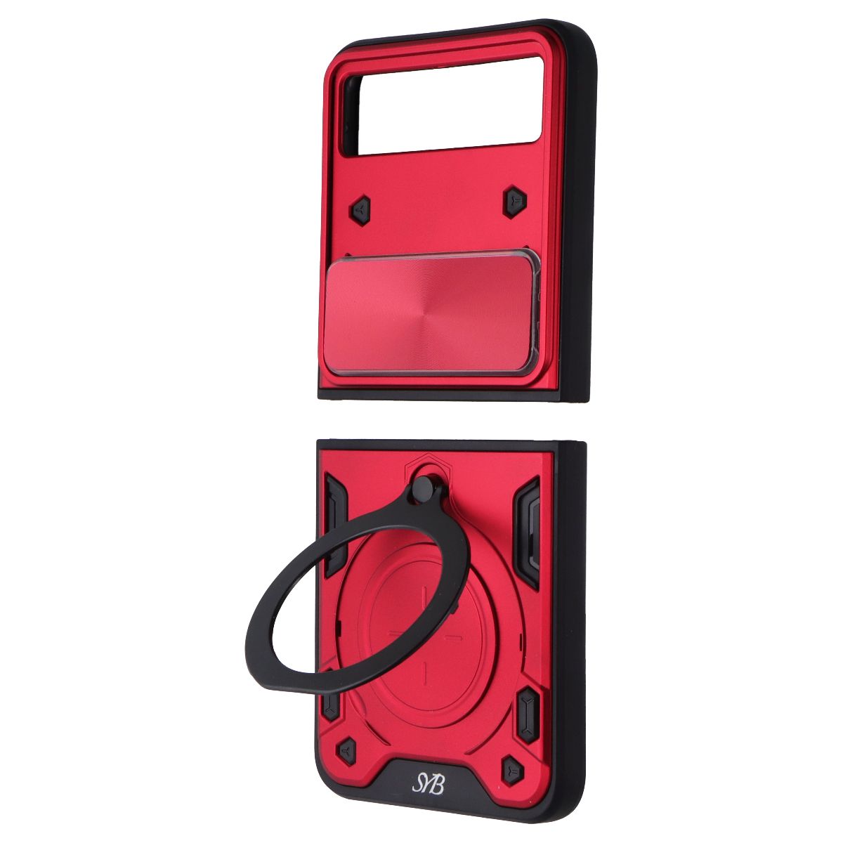 SYB Tech Accessory Case for Motorola RAZR (2023) - Red/Black