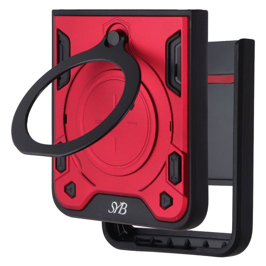 SYB Tech Accessory Case for Motorola RAZR (2023) - Red/Black