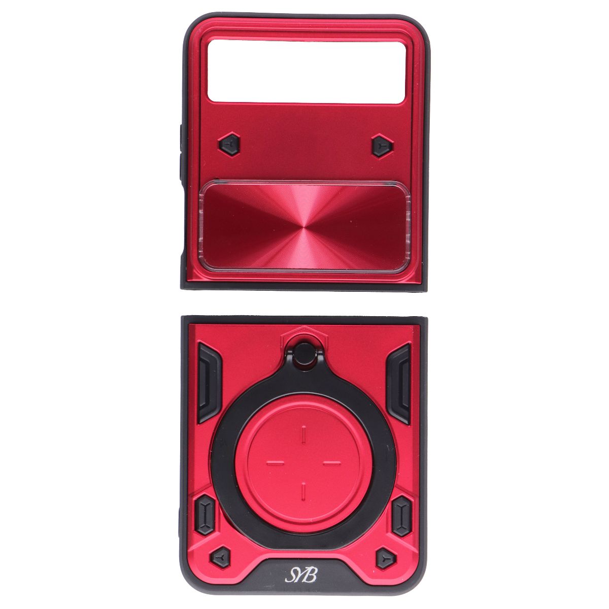 SYB Tech Accessory Case for Motorola RAZR (2023) - Red/Black Cell Phone - Cases, Covers & Skins SYB - Simple Cell Bulk Wholesale Pricing - USA Seller