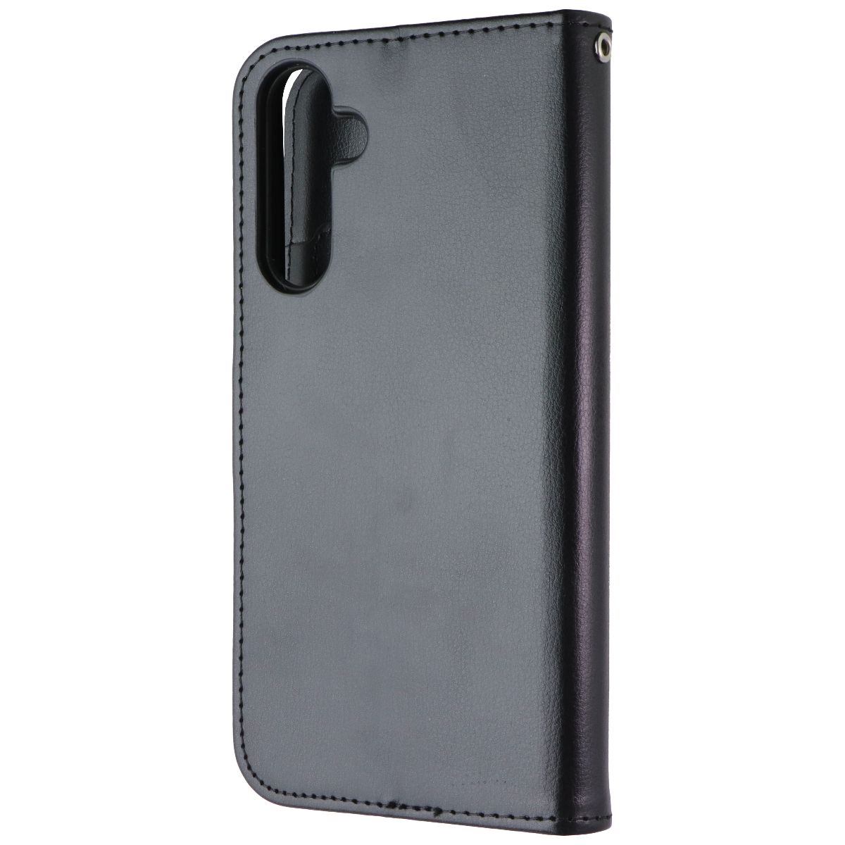 SYB Tech Accessory Folio Case for Samsung Galaxy A25 5G - Black Leather