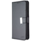 SYB Tech Accessory Folio Case for Samsung Galaxy A35 5G - Black Leather Cell Phone - Cases, Covers & Skins SYB - Simple Cell Bulk Wholesale Pricing - USA Seller