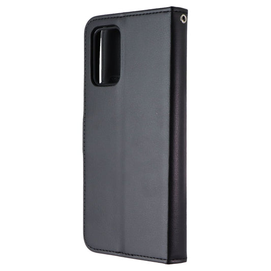 SYB Leather Wallet Case for Motorola Moto G Stylus 5G (2024) - Black Cell Phone - Cases, Covers & Skins SYB - Simple Cell Bulk Wholesale Pricing - USA Seller