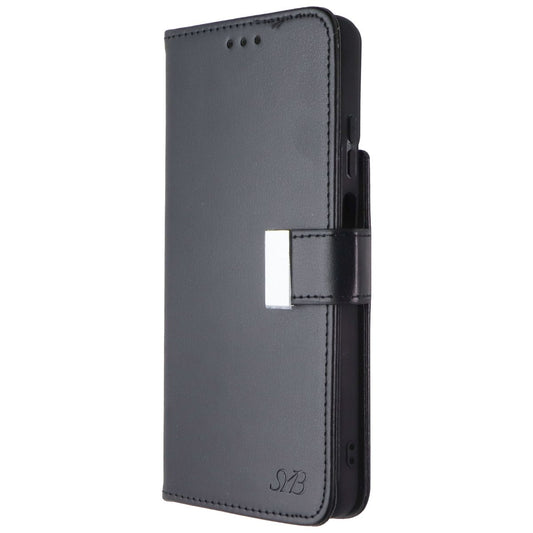SYB Wallet Folio Series Case for Motorola Moto G 5G (2024) - Black