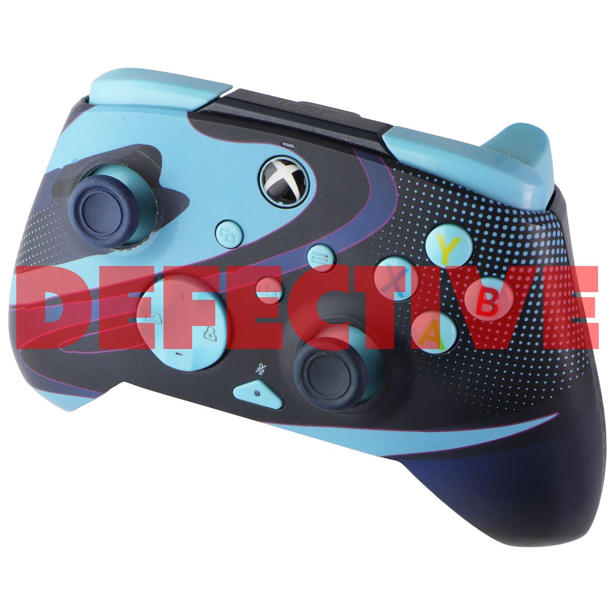 PDP Gaming REMATCH GLOW Enhanced Wired Controller - Blue Tide (049-023) Gaming/Console - Controllers & Attachments PDP    - Simple Cell Bulk Wholesale Pricing - USA Seller