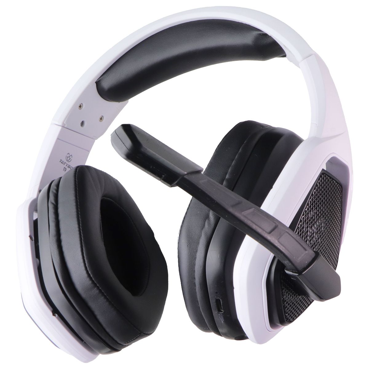 Tatybo WT5 Wireless Gaming Headset with Mic (PC/PS5/PS4) - White/Black Portable Audio - Headphones Tatybo - Simple Cell Bulk Wholesale Pricing - USA Seller