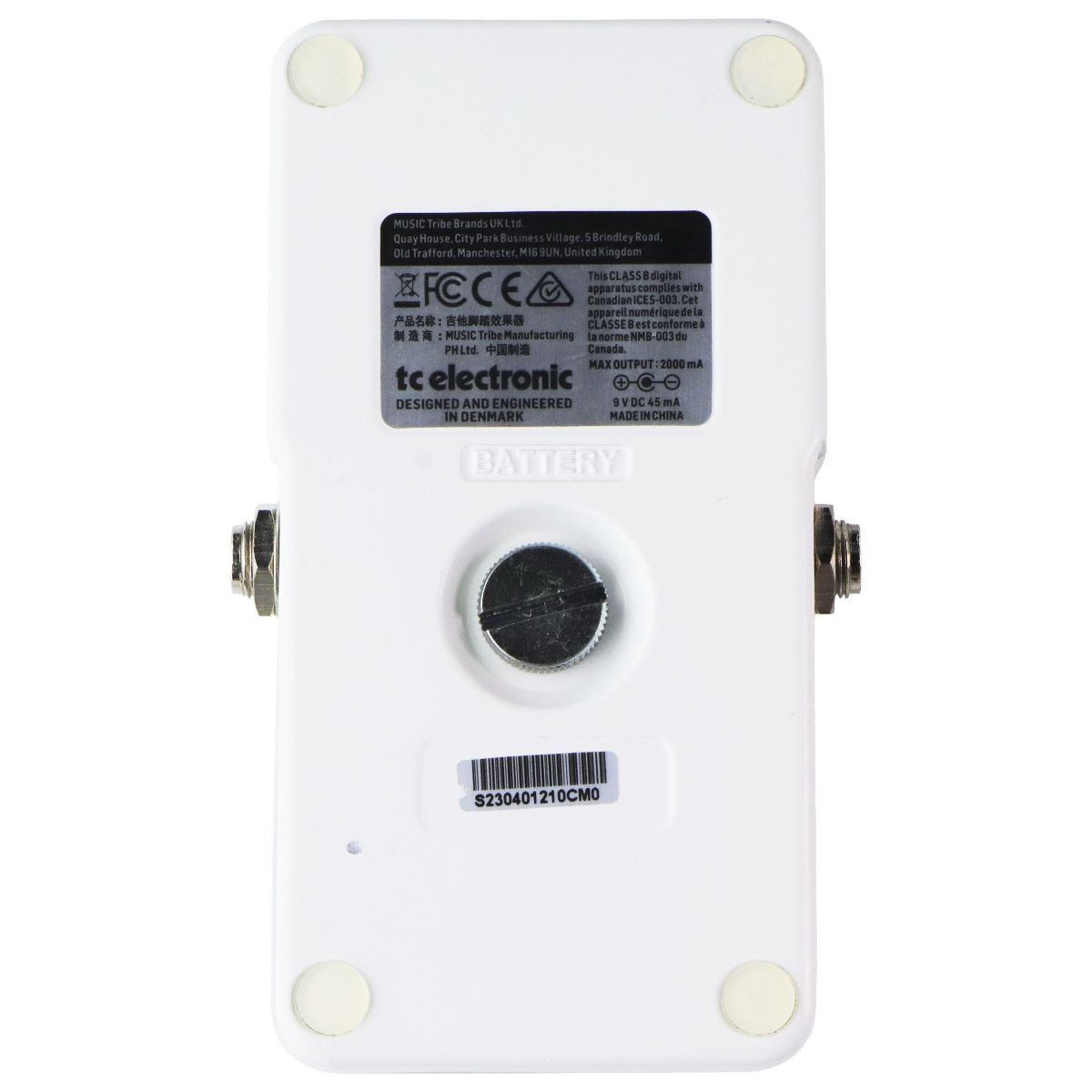 TC Electronic PolyTune 3 Polyphonic Tuner - White Other Sporting Goods TC Electronic - Simple Cell Bulk Wholesale Pricing - USA Seller