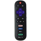 TCL Roku TV Remote with Netflix/Disney+/AppleTV+/Hulu Hot Keys - Black TV, Video & Audio Accessories - Remote Controls TCL - Simple Cell Bulk Wholesale Pricing - USA Seller