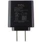 TCL Travel Charger USB-A Wall Adapter (618045) 5V/1A - Black Parts & Accessories - Chargers & Cradles TCL    - Simple Cell Bulk Wholesale Pricing - USA Seller