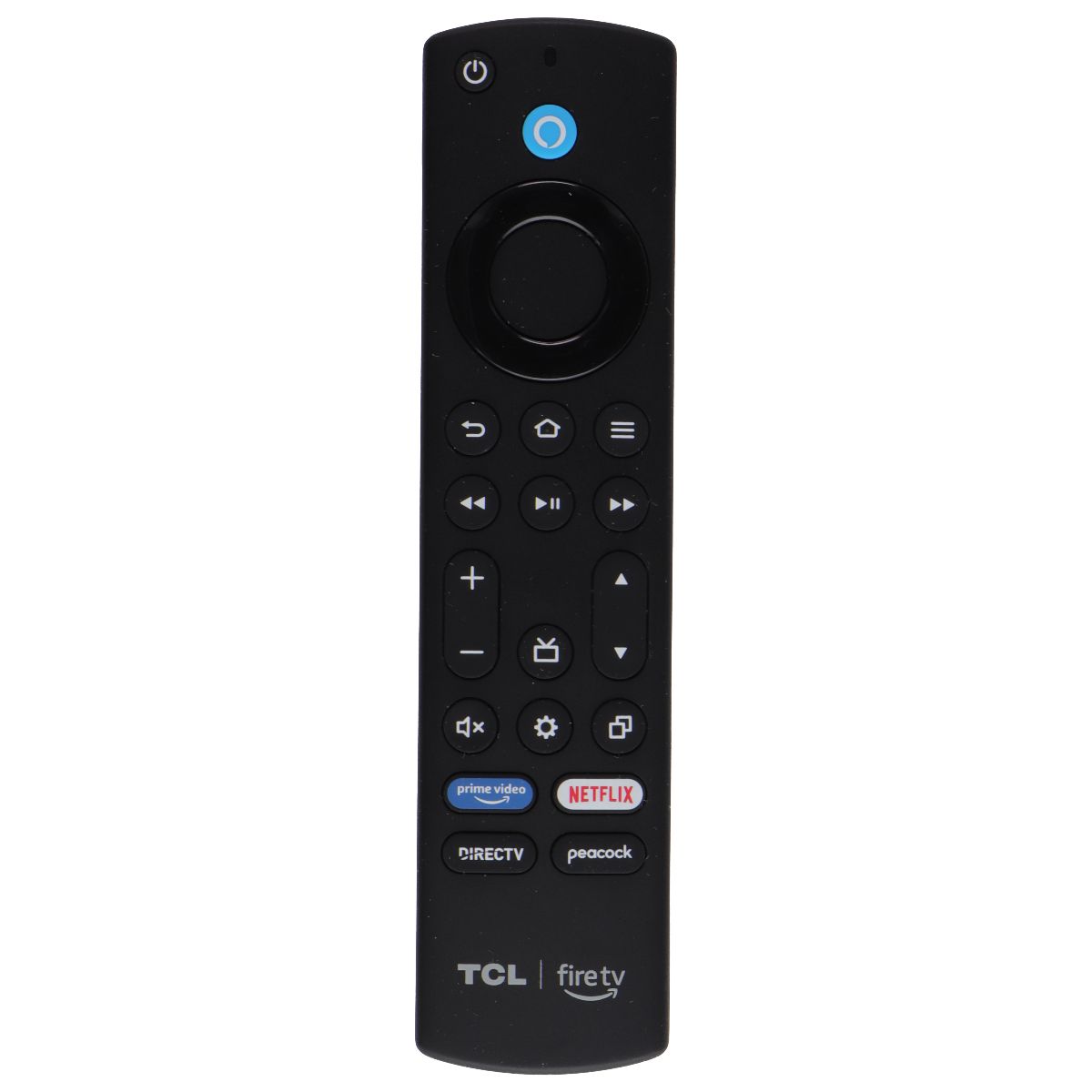 TCL Remote Prime/Netflix/DirectTV/Peacock - Black TV, Video & Audio Accessories - Remote Controls TCL    - Simple Cell Bulk Wholesale Pricing - USA Seller