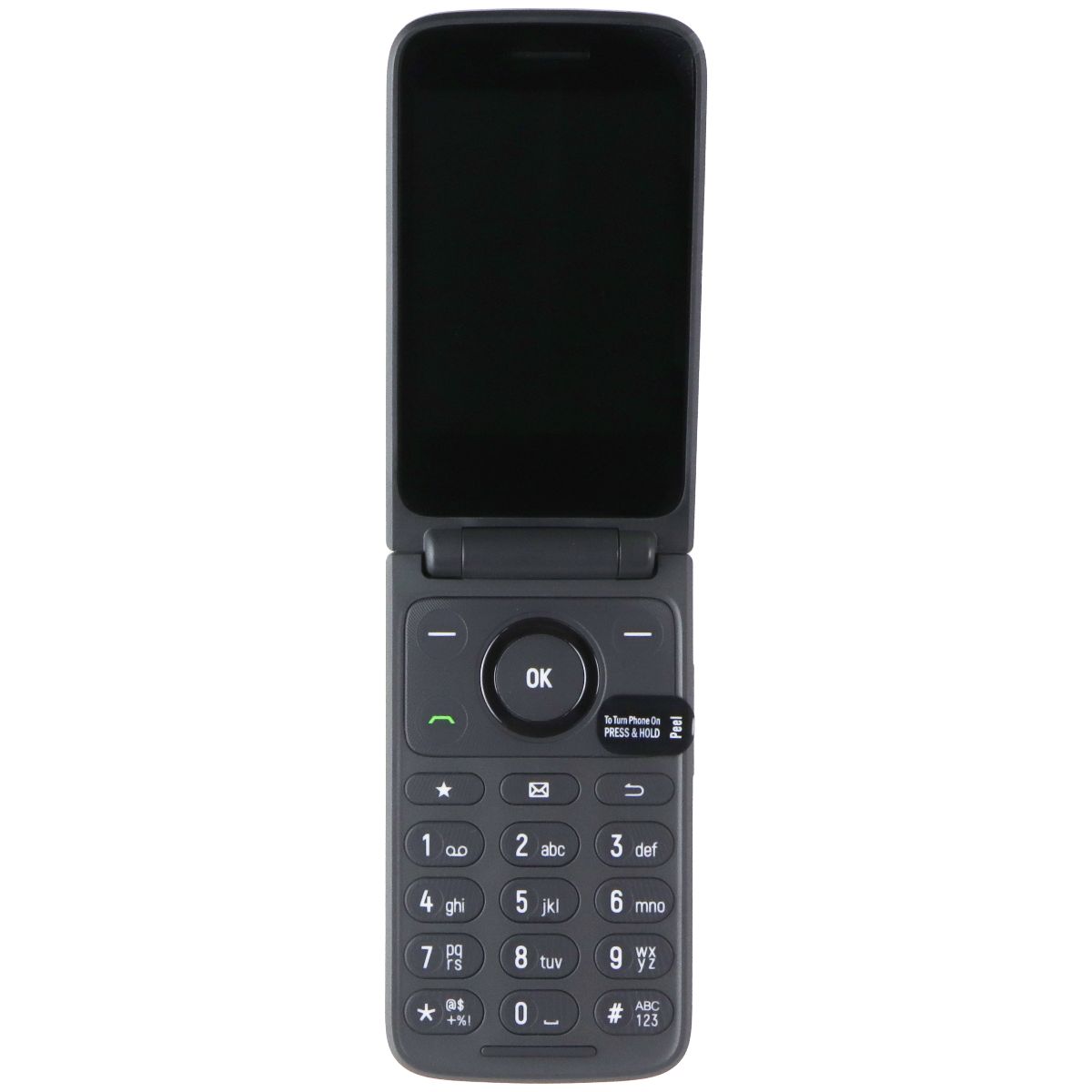 TCL Flip3 Flip Phone (TCL-435S) Verizon Locked - 16GB / Stone Gray Cell Phones & Smartphones TCL - Simple Cell Bulk Wholesale Pricing - USA Seller