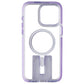 Tech21 EvoCrystal Kick Series Case for Apple iPhone 15 Pro Max - Clear/Lilac