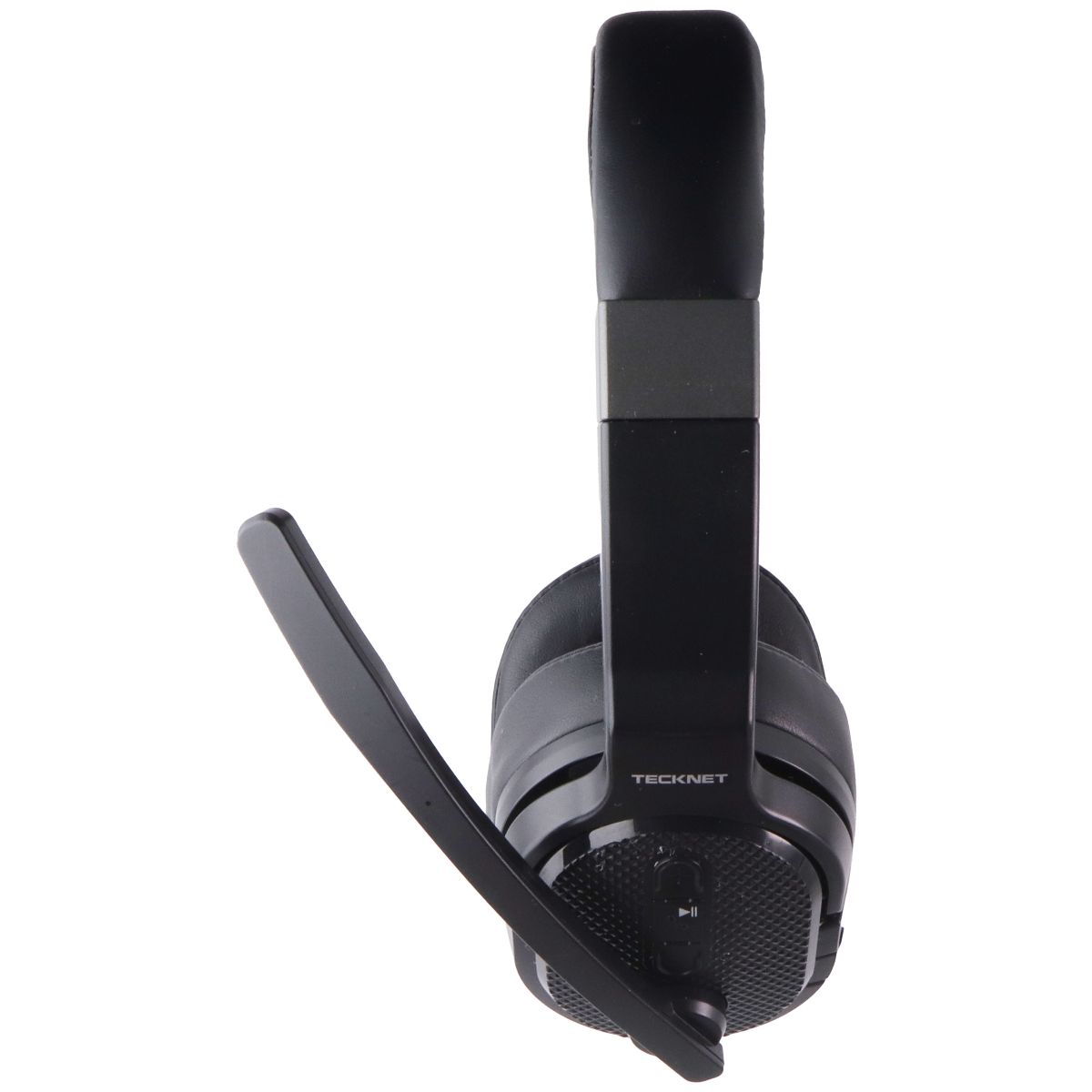 TECKNET Bluetooth Wireless Trucker Headset (TK-HS005) - Black Portable Audio - Headphones TECKNET - Simple Cell Bulk Wholesale Pricing - USA Seller
