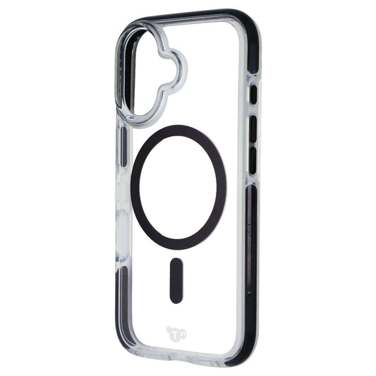 Tech21 EvoCrystal Case for MagSafe for Apple iPhone 16 - Clear/Black Cell Phone - Cases, Covers & Skins Tech21 - Simple Cell Bulk Wholesale Pricing - USA Seller
