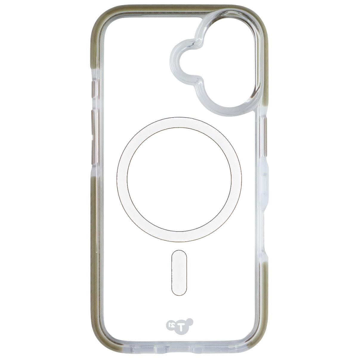Tech21 EvoCrystal Series Case for MagSafe for Apple iPhone 16 - Clear/Gold Cell Phone - Cases, Covers & Skins Tech21 - Simple Cell Bulk Wholesale Pricing - USA Seller