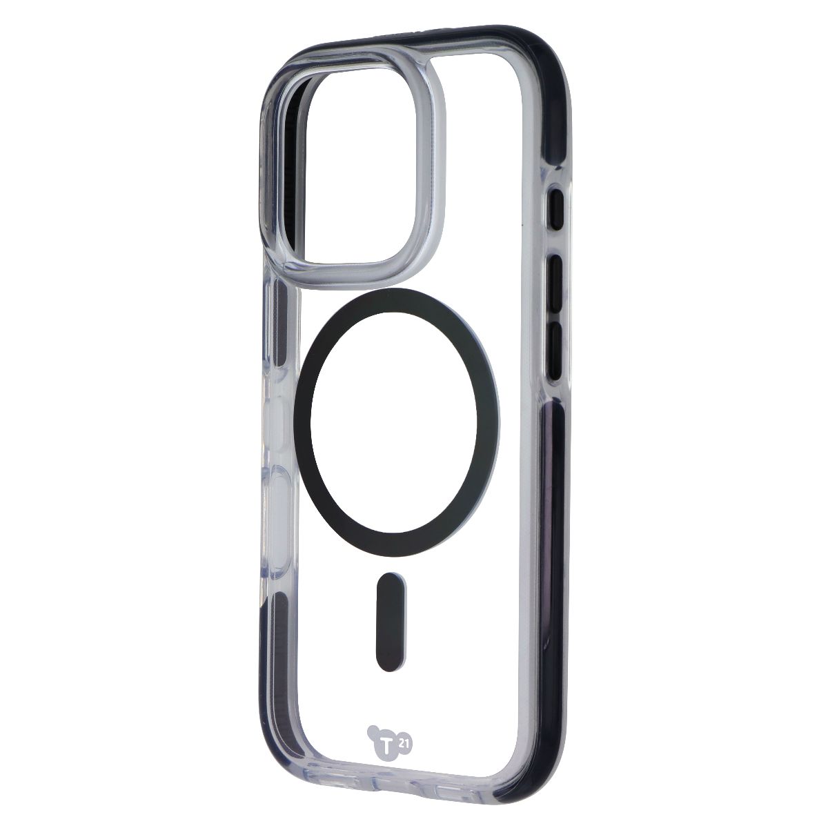 Tech21 EvoCrystal Series Case for MagSafe for Apple iPhone 16 Pro - Clear/Black Cell Phone - Cases, Covers & Skins Tech21 - Simple Cell Bulk Wholesale Pricing - USA Seller