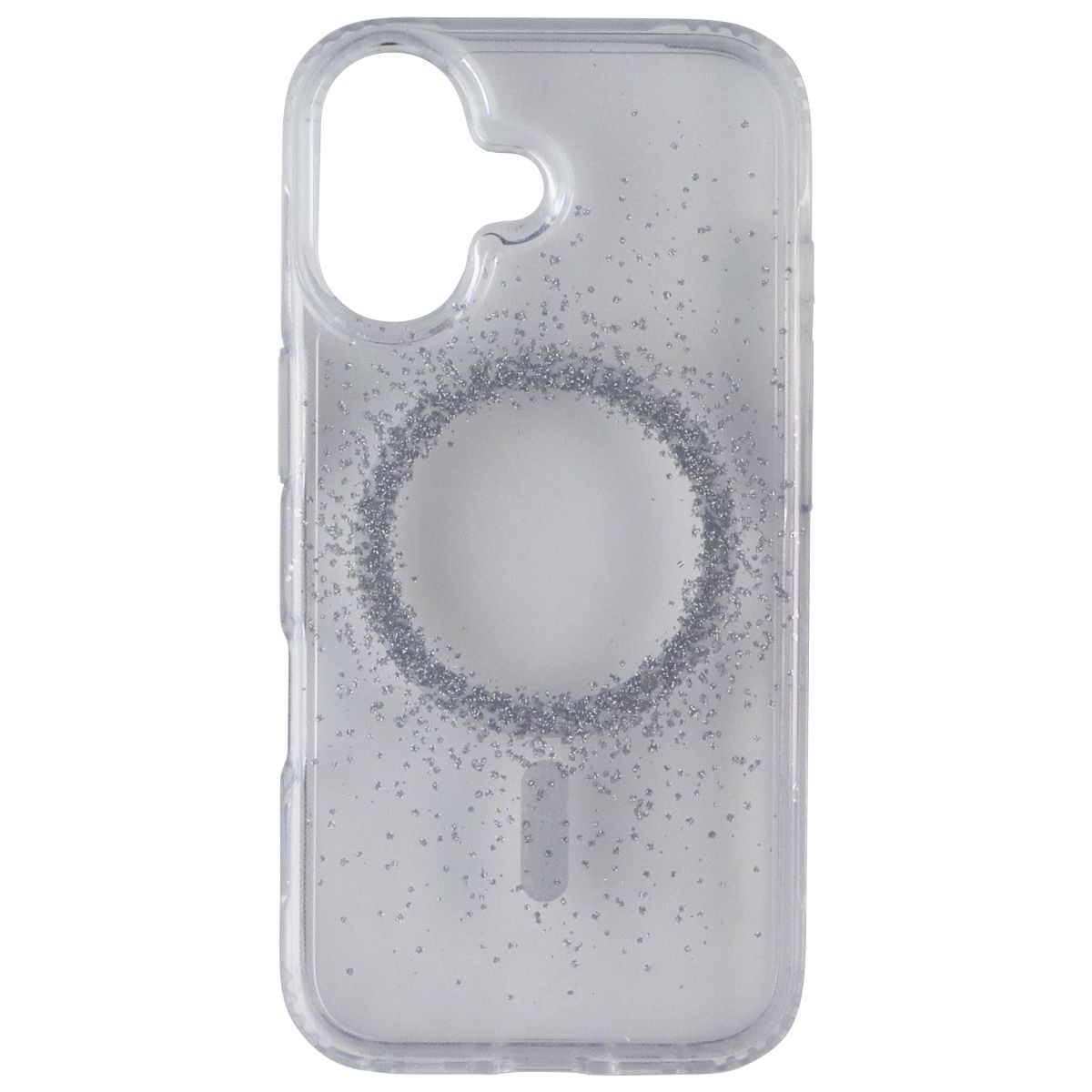 Tech21 Evo Sparkle Case for MagSafe for Apple iPhone 16 - Focus (Clear/Silver) Cell Phone - Cases, Covers & Skins Tech21 - Simple Cell Bulk Wholesale Pricing - USA Seller