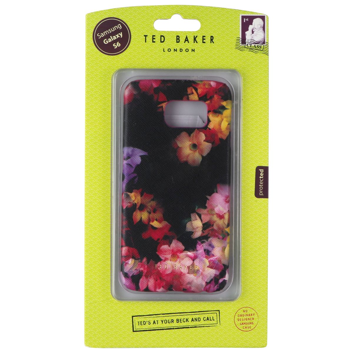 Ted Baker London Case for Samsung Galaxy S6 - Floral Crosshatch Cell Phone - Cases, Covers & Skins Ted Baker    - Simple Cell Bulk Wholesale Pricing - USA Seller