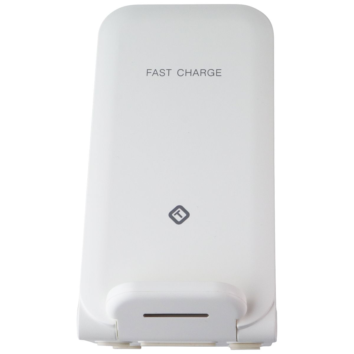Tekya QiTek StandMax (15W) 3-in-1 Foldable Fast Wireless Charge Stand - White Cell Phone - Chargers & Cradles TekYa - Simple Cell Bulk Wholesale Pricing - USA Seller