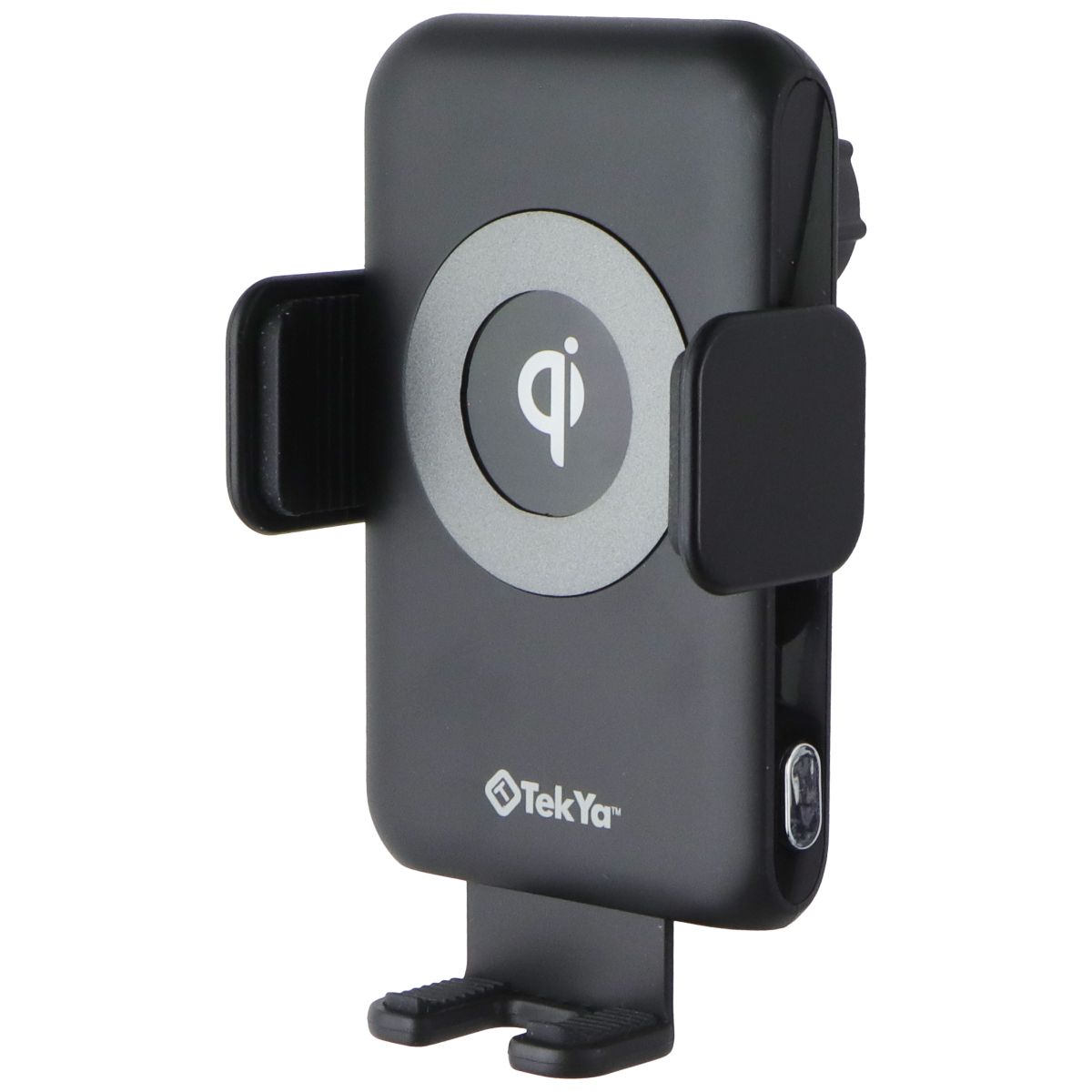 Auto-Tek Smart Charge Car Mount with Qi Charging - Black (UNICHG18774) Cell Phone - Chargers & Cradles TekYa - Simple Cell Bulk Wholesale Pricing - USA Seller