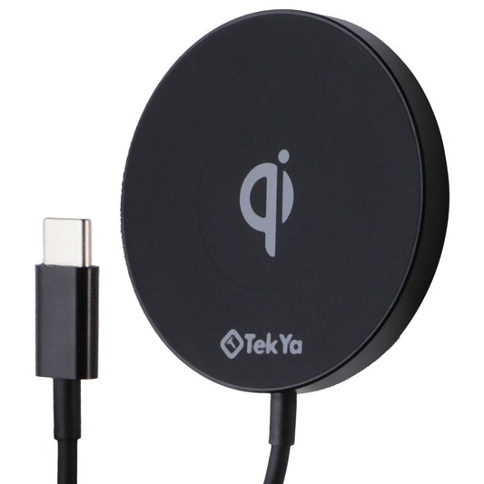 TekYa (15W) QiTek Spot Qi Wireless Charging Pad with Magnetic Suction - Black Cell Phone - Chargers & Cradles TekYa - Simple Cell Bulk Wholesale Pricing - USA Seller