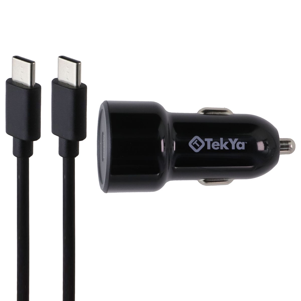 TekYa (15W) MagMount 3-in-1 Magnetic Dash/Vent Mount w/Wireless Charging - Black Cell Phone - Chargers & Cradles TekYa - Simple Cell Bulk Wholesale Pricing - USA Seller