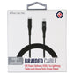 TekYa (6-Foot) Braided Cable - Power Delivery USB-C to Lightning 8-Pin - Black