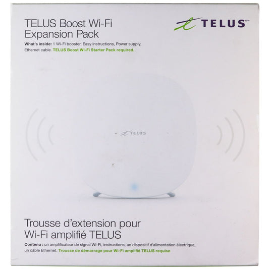 TELUS DWS Dual-Band AC Wireless Boost Wi-Fi Expansion Pack - White Networking - Boosters, Extenders & Antennas Telus - Simple Cell Bulk Wholesale Pricing - USA Seller