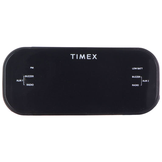 Timex AM/FM Dual Alarm Clock Radio with 1.2-Inch Display and Line-In Jack - Gray Clocks - Alarm Clocks Timex - Simple Cell Bulk Wholesale Pricing - USA Seller