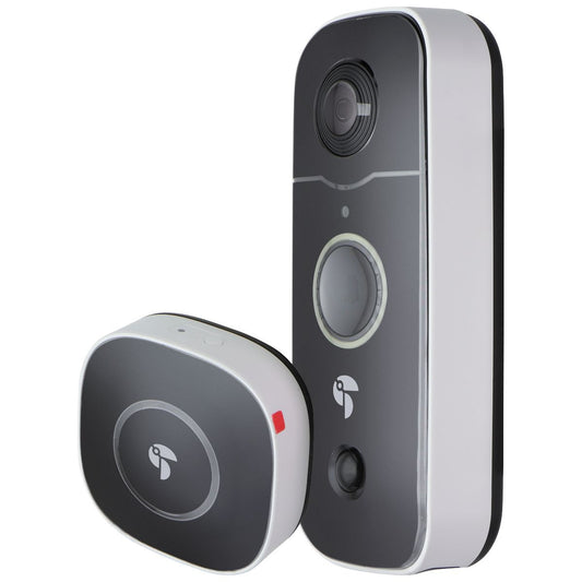 Toucan Wireless and Waterproof Live Feed Video Doorbell with Chime - White/Black Home Improvement - Other Home Improvement Toucan - Simple Cell Bulk Wholesale Pricing - USA Seller