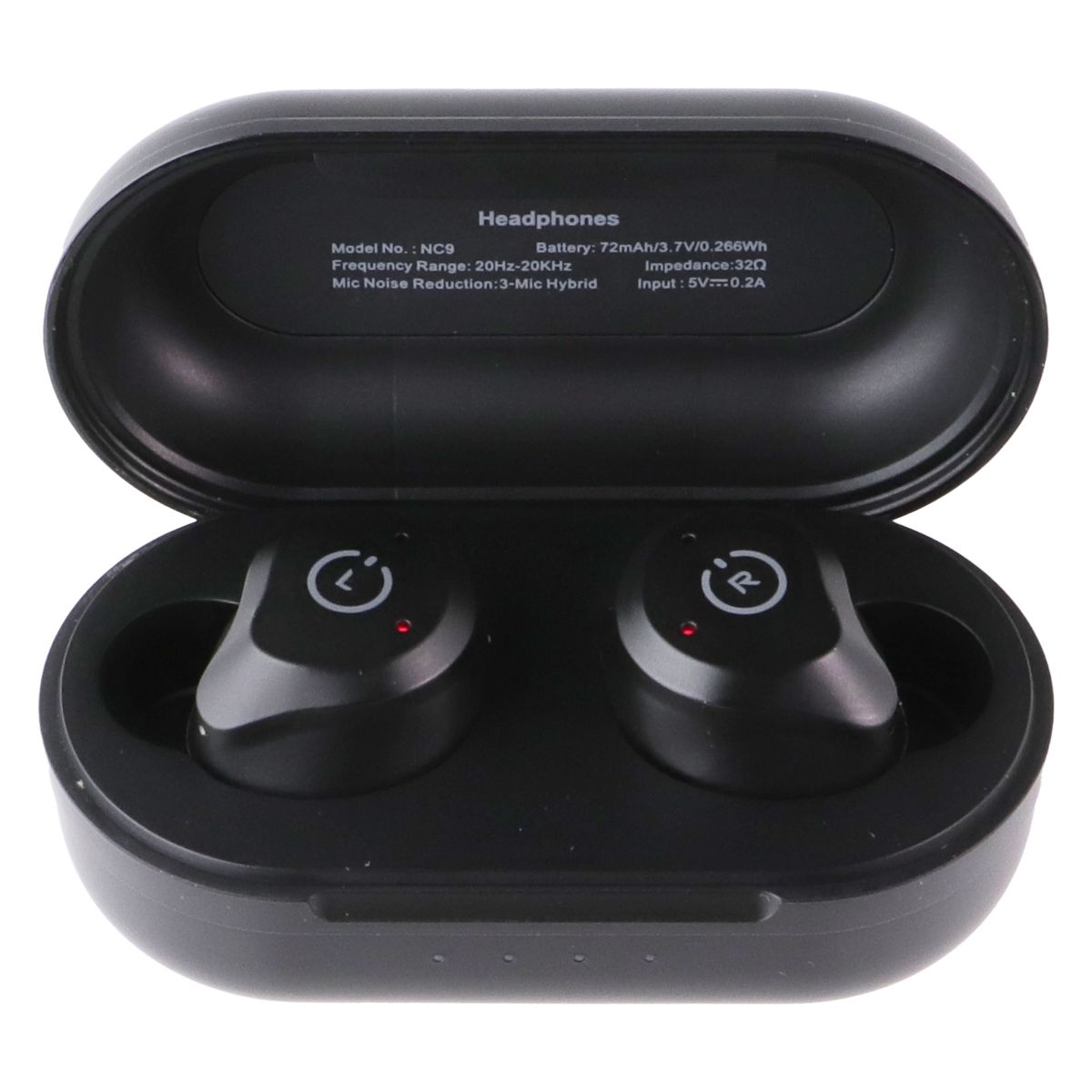 TOZO NC9 Active Nosie Cancelling Wireless Earbuds (NC9 Original) - Black