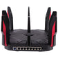 TP-Link (Archer) AX11000 Tri-Band Wi-Fi 6 Router - Black/Red Networking - Wireless Wi-Fi Routers TP-LINK    - Simple Cell Bulk Wholesale Pricing - USA Seller